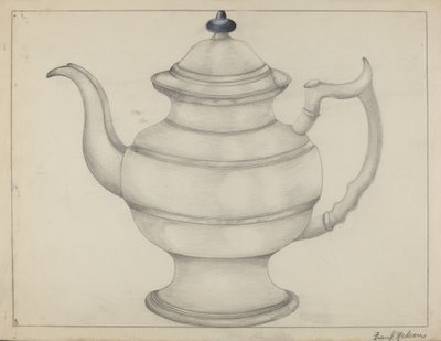 Théière en étain - Frank Nelson