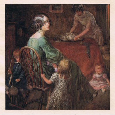 Mme Micawber et famille - Frank Reynolds