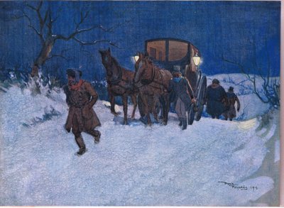 Près de la fin du voyage, vers 1920 - Frank Reynolds