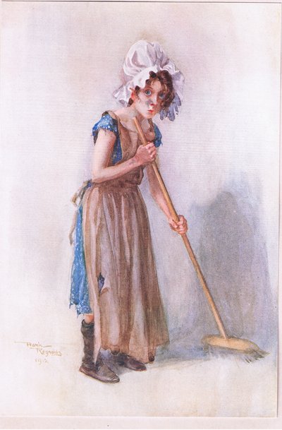 La Marquise, vers 1920 (lithographie en couleur) - Frank Reynolds
