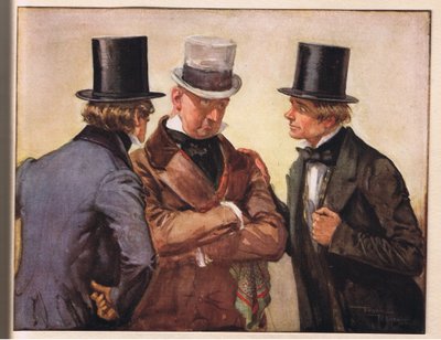 Traddles et moi rendons visite à M. Micawber - Frank Reynolds