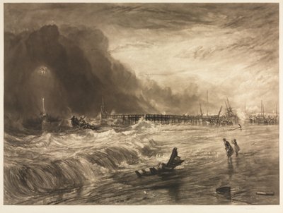 Navire en détresse de Yarmouth - Frank Short
