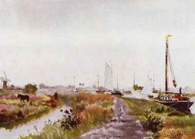 Norfolk Broads: En aval de Potter Heigham - Frank Southgate