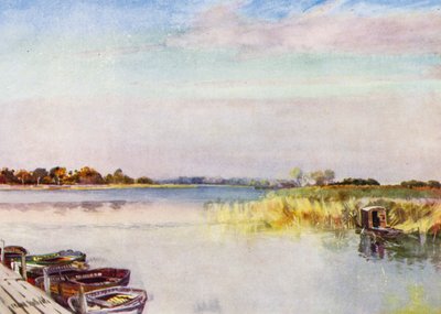 Norfolk Broads: Ormesby Broad, automne - Frank Southgate