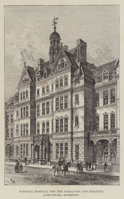 Hôpital national pour les paralysés et les épileptiques, Queen-Square, Bloomsbury - Frank Watkins