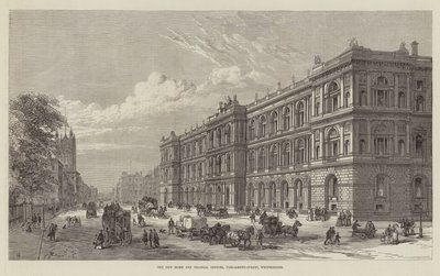Les nouveaux bureaux de la maison et des colonies, Parliament-Street, Westminster - Frank Watkins