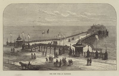 Le nouveau quai à Hastings - Frank Watkins