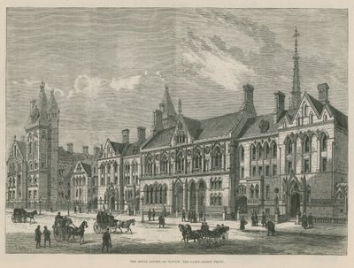 Les Royal Courts of Justice : la façade de Carey Street - Frank Watkins