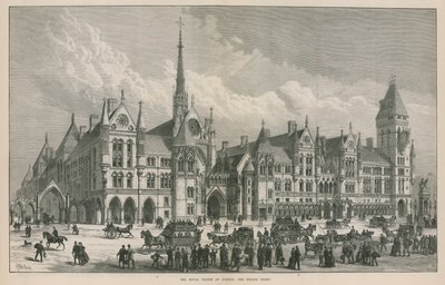 Les Cours royales de justice : la façade du Strand - Frank Watkins