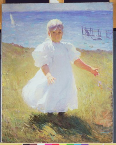 Enfant au soleil, avant 1899 - Frank Weston Benson