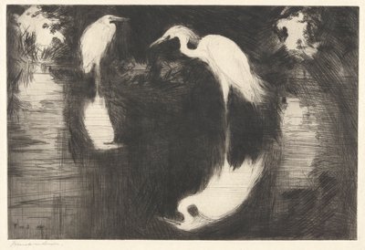 Piscine sombre P. 189 Pub.St. - Frank Weston Benson