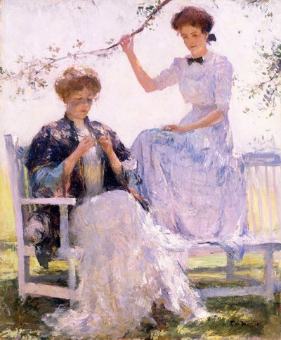 Soleil et Ombre, c.1912 - Frank Weston Benson