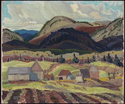 Bâtiments de ferme, La Cloche, 1932 - Franklin Carmichael