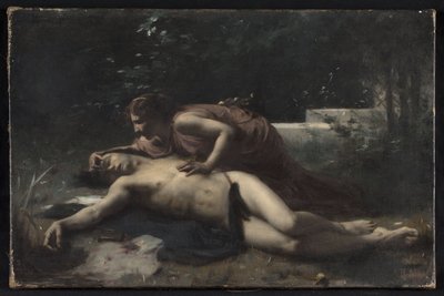 Pyrame et Thisbé, vers 1875 - François Alfred Delobbe