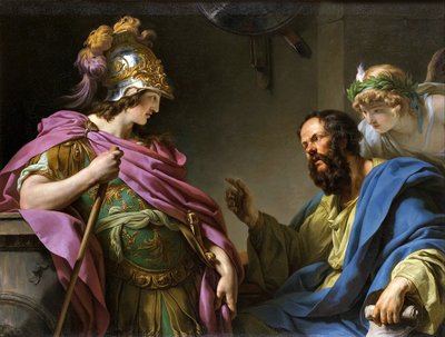 Alcibiade Enseigné par Socrate - François André Vincent