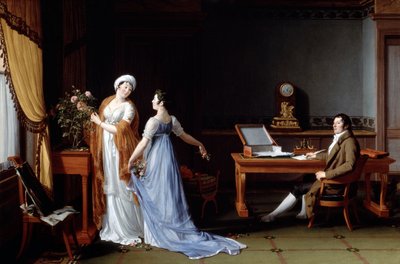 Comte de la Forêt avec sa femme et sa fille, 1804 - François André Vincent