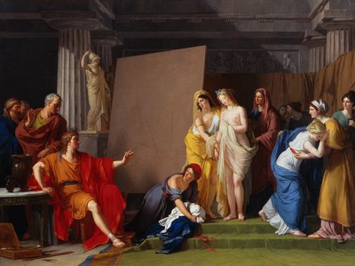Zeuxis choisissant ses modèles pour l