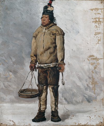 Un Esquimau - François Auguste Biard