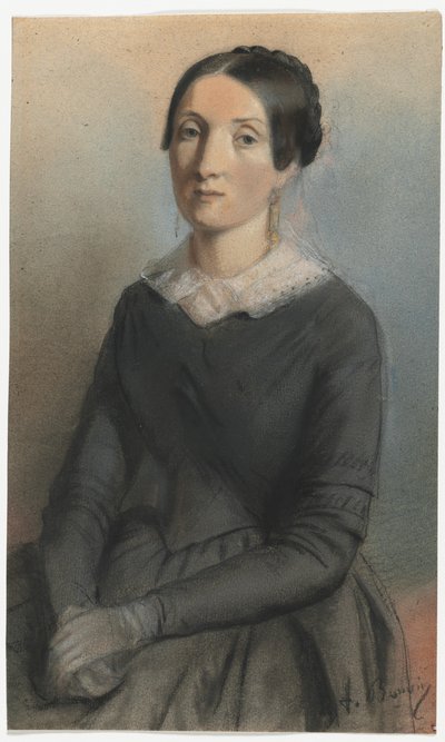 Portrait de femme - François Bonvin