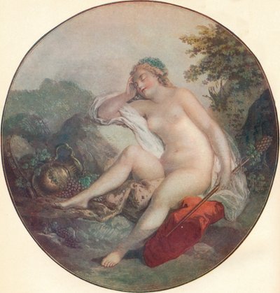 Une bacchante, 18e siècle - François Boucher