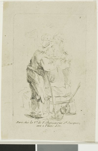Un paysan mal habillé - François Boucher