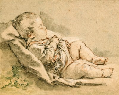 Bébé endormi - François Boucher