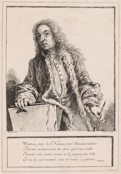 Antoine Watteau, vers 1727 - François Boucher