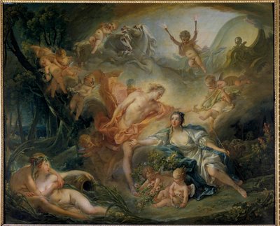 Apollon révélant sa divinité au berger Isse - François Boucher