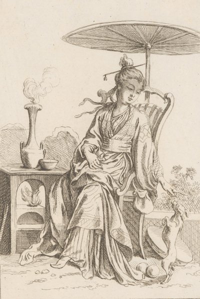 Dame chinoise - François Boucher
