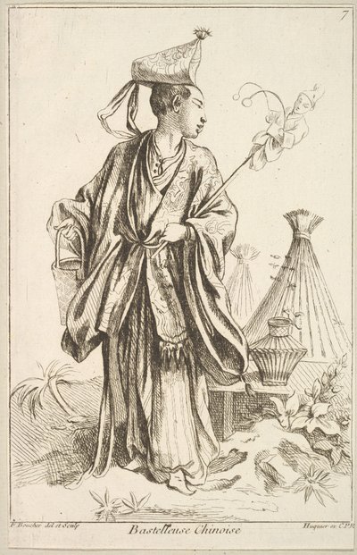 Artiste chinois - François Boucher