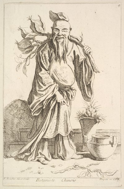 Botaniste chinois, 1738-45 - François Boucher