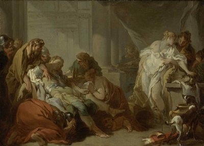 La mort de Méléagre, 1727 - François Boucher