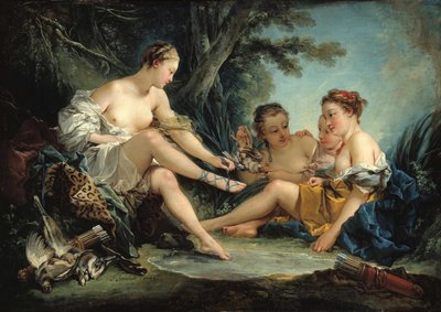 Le Retour de Diane de la chasse, 1745 - François Boucher