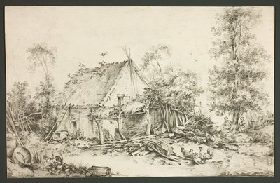 Cour de ferme - François Boucher