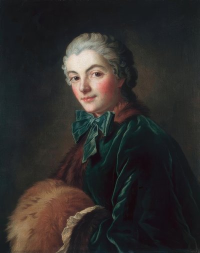 Jeune femme au manchon - François Boucher