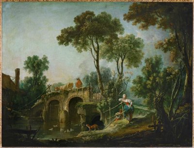 Le pont - François Boucher