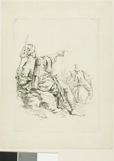 Guerrier oriental - François Boucher