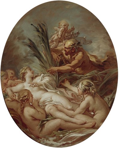 Pan et la nymphe Syrinx, 1760-1765 - François Boucher