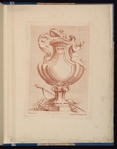Planche 10, Livre de vases - François Boucher