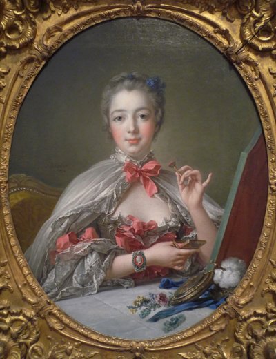 Portrait de la Marquise de Pompadour 1721-1764, 1750 - François Boucher