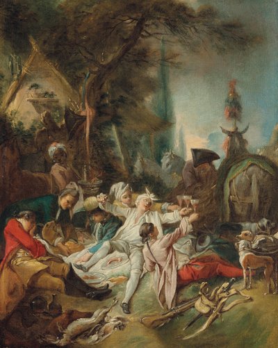 Repos à la chasse - François Boucher