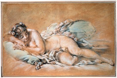Jeune femme endormie, 1758 - François Boucher