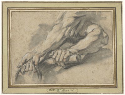 Études de deux avant-bras - François Boucher