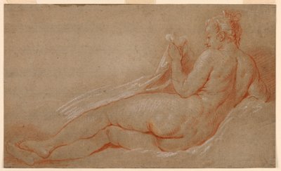 Étude pour un nu allongé - François Boucher