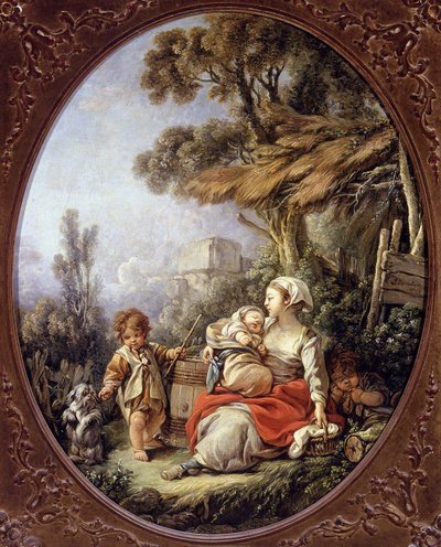 La danse des petits chiens - François Boucher