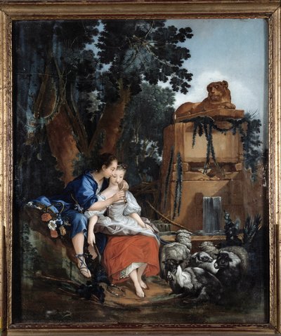 La leçon de flûte - François Boucher