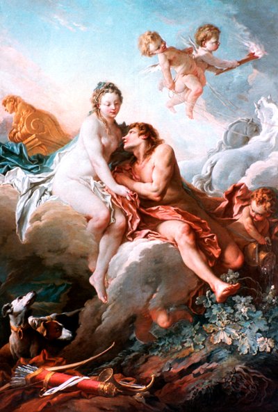 Vénus et Mars, vers 1725-1770 - François Boucher