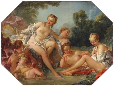 Vénus dans son bain entourée de nymphes et de cupidons, vers 1740-50 - François Boucher