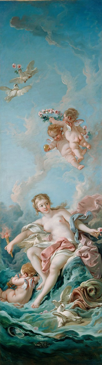 Vénus sur les vagues - François Boucher