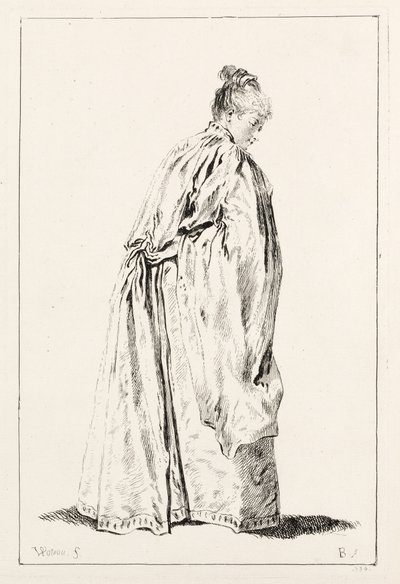 Femme debout - François Boucher